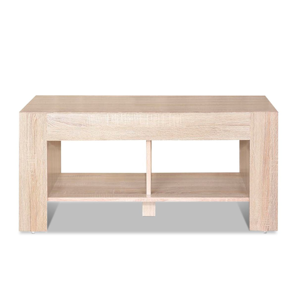 Table Basse Table Vintage en Bois de Salon Rectangulaire 90 x 39 x 42 cm Couleur de Chêne en MDF